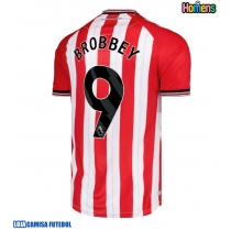 Camisa de Futebol Sunderland Brian Brobbey #9 Equipamento Principal 2025-26 Manga Curta